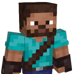 Mobster423 Minecraft avatar bust