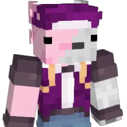 MocLixi Minecraft avatar bust