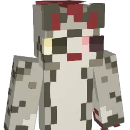 Mochums Minecraft avatar bust