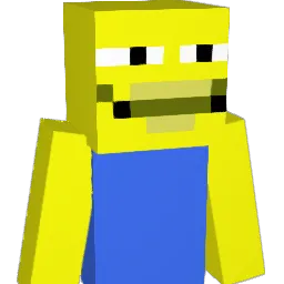 Mohegi Minecraft avatar bust