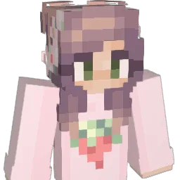 MollyBearxo Minecraft avatar bust
