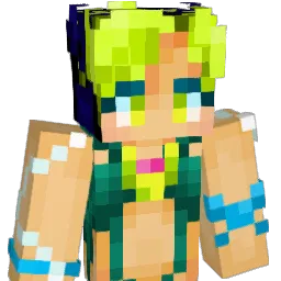 Mollydedog Minecraft avatar bust