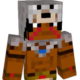 Molzilla Minecraft avatar bust