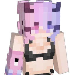 MommyWartra Minecraft avatar bust