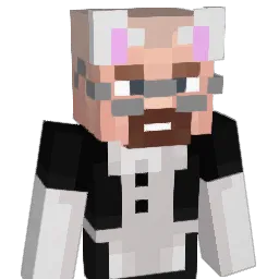Mommydraconian Minecraft avatar bust