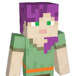 Mommykinz Minecraft avatar bust