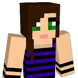 Momosarah Minecraft avatar bust