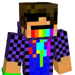 Momoyoko Minecraft avatar bust