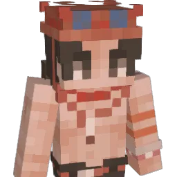 MonaAttack Minecraft avatar bust