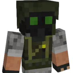 Monasou Minecraft avatar bust