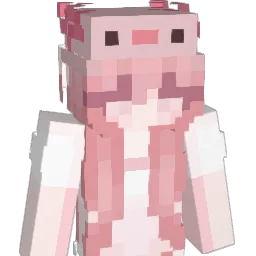 MonenQ Minecraft avatar bust