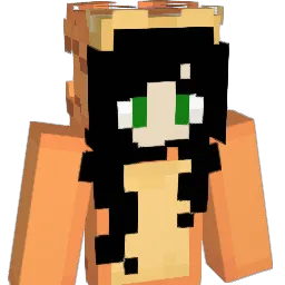 MoneyMonika Minecraft avatar bust