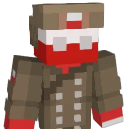 Monggey Minecraft avatar bust