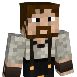 Mongo747 Minecraft avatar bust