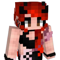 MonicaVT Minecraft avatar bust