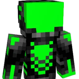 Monitorable Minecraft avatar bust