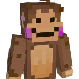 MonkeyPlayzXD Minecraft avatar bust