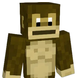 Monkeygoat Minecraft avatar bust