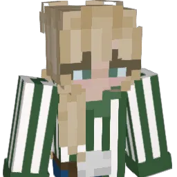 MonsterBlonde Minecraft avatar bust