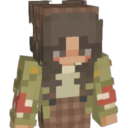 Monsutaze Minecraft avatar bust