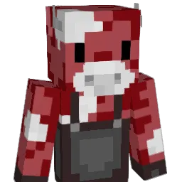 MooBloo Minecraft avatar bust