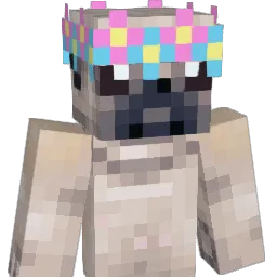 Moodypie Minecraft avatar bust