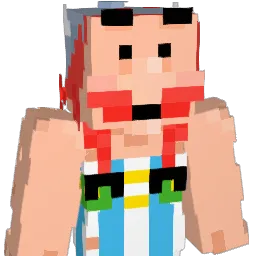 Mooiiin Minecraft avatar bust