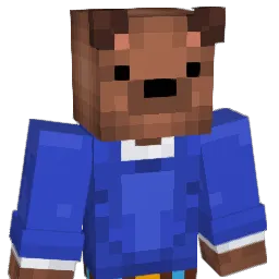Moominskog Minecraft avatar bust