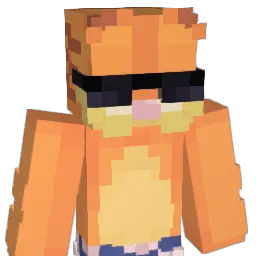 MoonFox123 Minecraft avatar bust