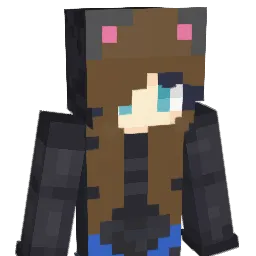 MoonKatC Minecraft avatar bust