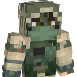 Moonfiels Minecraft avatar bust