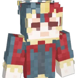 Moongold Minecraft avatar bust