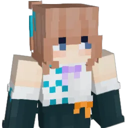 Mooninadress Minecraft avatar bust