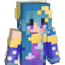 Moonlitewitch Minecraft avatar bust