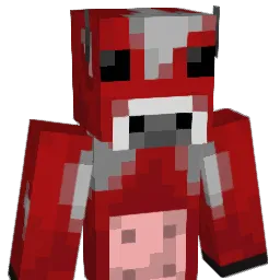 Mooshroom Minecraft avatar bust