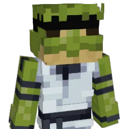Mopful Minecraft avatar bust
