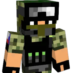 Mopsjenej Minecraft avatar bust