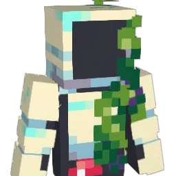 Morigale Minecraft avatar bust