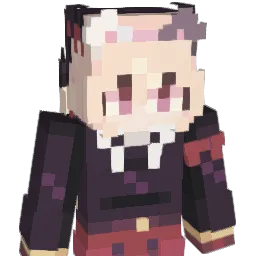 Morinrinrin Minecraft avatar bust
