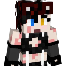 Morkatty Minecraft avatar bust