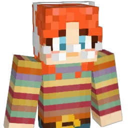 Morqau Minecraft avatar bust