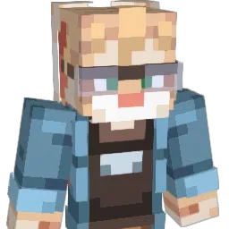 Morse Minecraft avatar bust