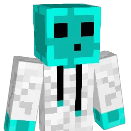 Morwins Minecraft avatar bust