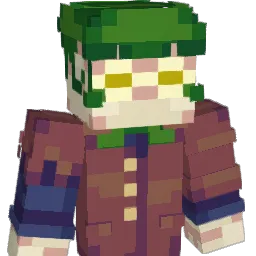 MossMoe Minecraft avatar bust