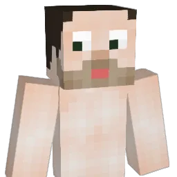 MossOtter Minecraft avatar bust