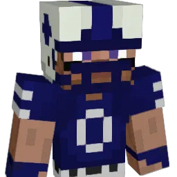 Mossburger Minecraft avatar bust