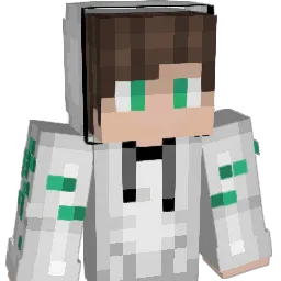 Motiveless Minecraft avatar bust
