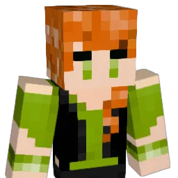 Mouflinette Minecraft avatar bust