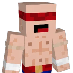 Mousstafa Minecraft avatar bust