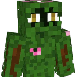 Mower Minecraft avatar bust